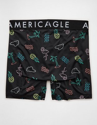 AEO Men's Neon 6" Flex Boxer Brief