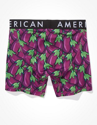 Трусы-боксеры AEO Eggplants Flex для мужчин — American Eagle — фото 3