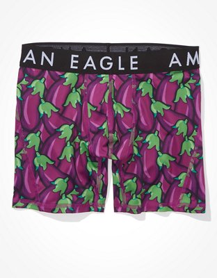Трусы-боксеры AEO Eggplants Flex для мужчин — American Eagle — фото 2