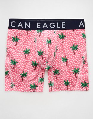 AEO Men's Palm Trees 6" Flex Boxer Brief