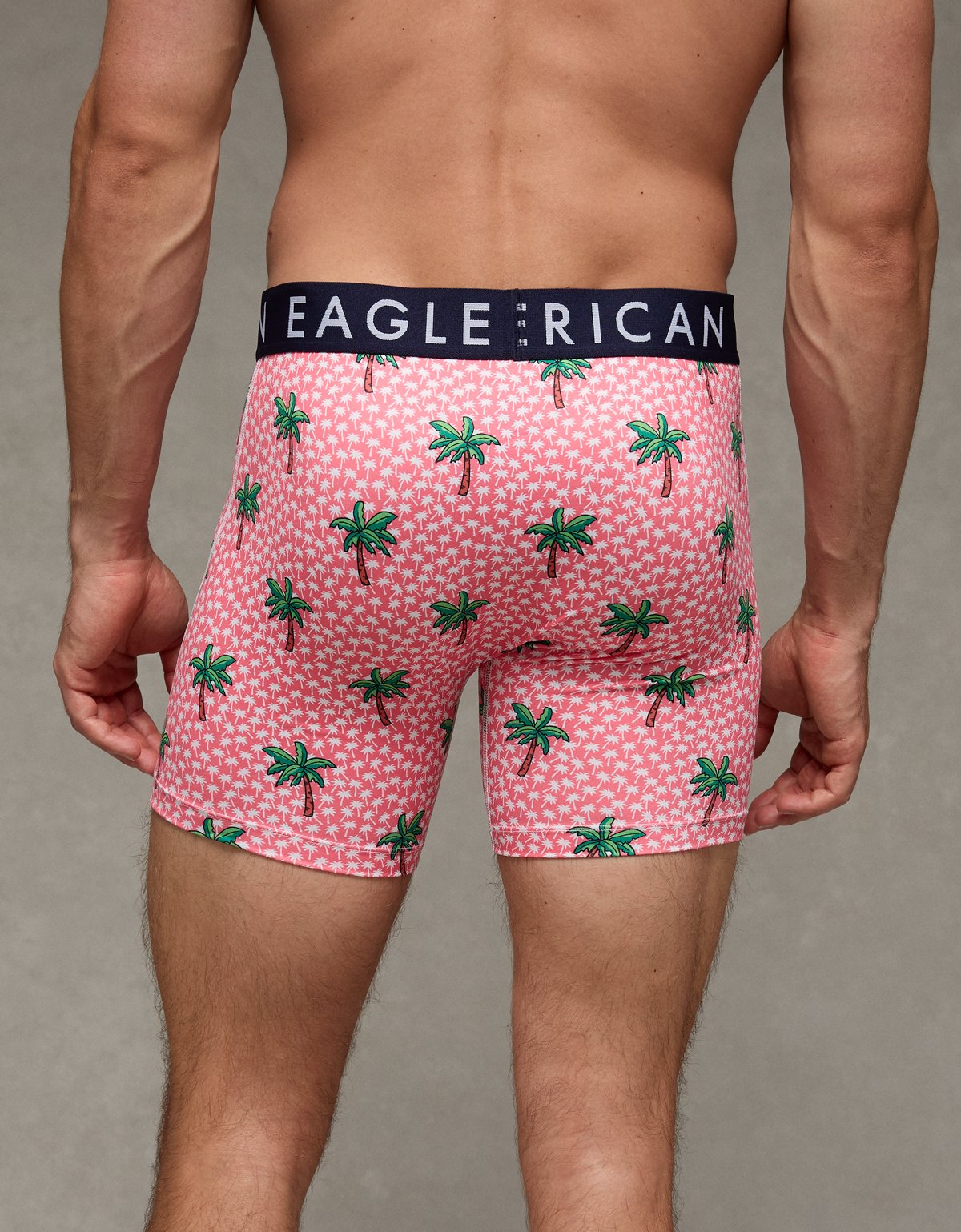AEO Men's Palm Trees 6" Flex Boxer Brief - image 2