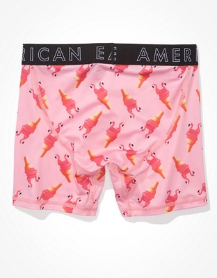 Трусы-боксеры AEO Flamingo Flex для мужчин — American Eagle — фото 4
