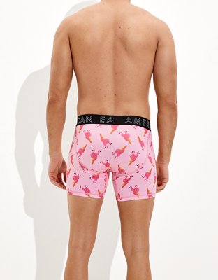 Трусы-боксеры AEO Flamingo Flex для мужчин — American Eagle — фото 2