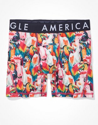 Трусы-боксеры AEO Parrots Fly для мужчин — American Eagle — фото 3