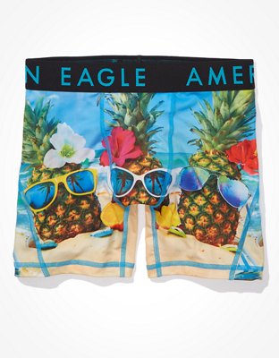 Трусы-боксеры AEO Pineapples Flex для мужчин — American Eagle — фото 3