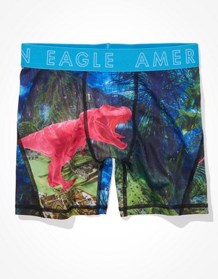 AEO Jungle Dinosaur 6" Flex Boxer Brief