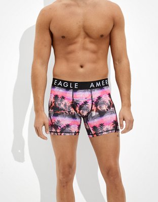 AEO Sunset Palms 6" Horizontal Fly Boxer Brief