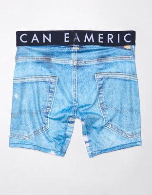 AEO Denim Print 6" Flex Boxer Brief