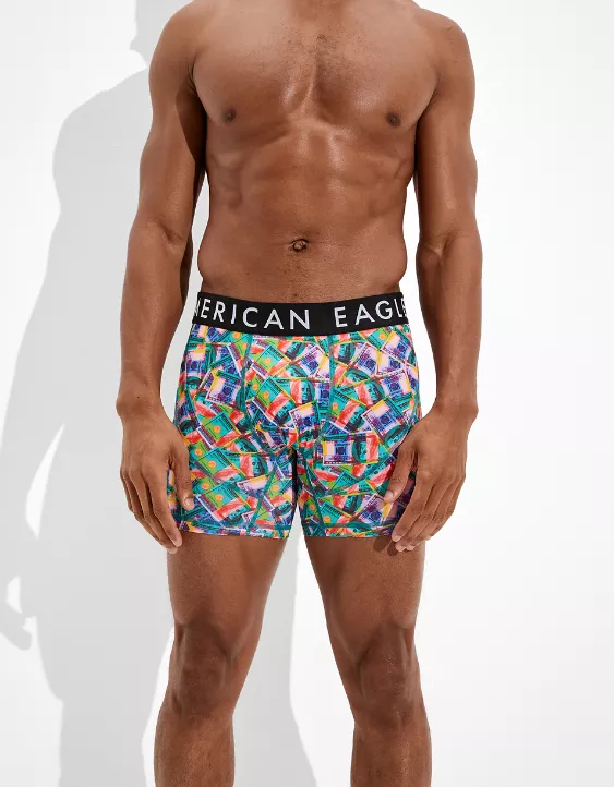AEO Money 6" Flex Boxer Brief With Ball Pit Pouch