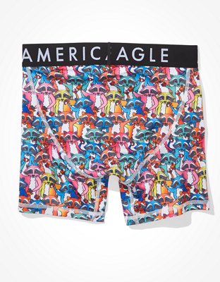 Трусы-боксеры AEO Raccoons Flex для мужчин — American Eagle — фото 4
