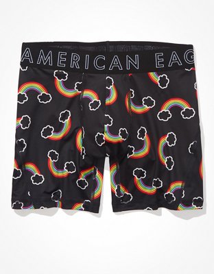 Трусы-боксеры AEO Rainbows Flex для мужчин — American Eagle — фото 3