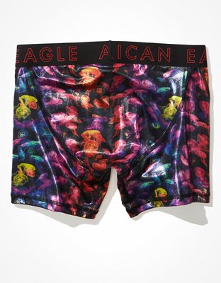AEO Metallic Jellyfish 6" Flex Boxer Brief