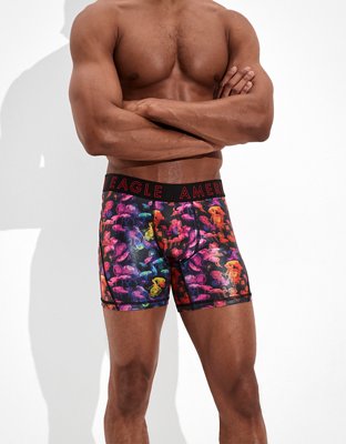 AEO Metallic Jellyfish 6" Flex Boxer Brief