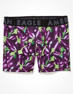 AEO Eggplants 6" Flex Boxer Brief