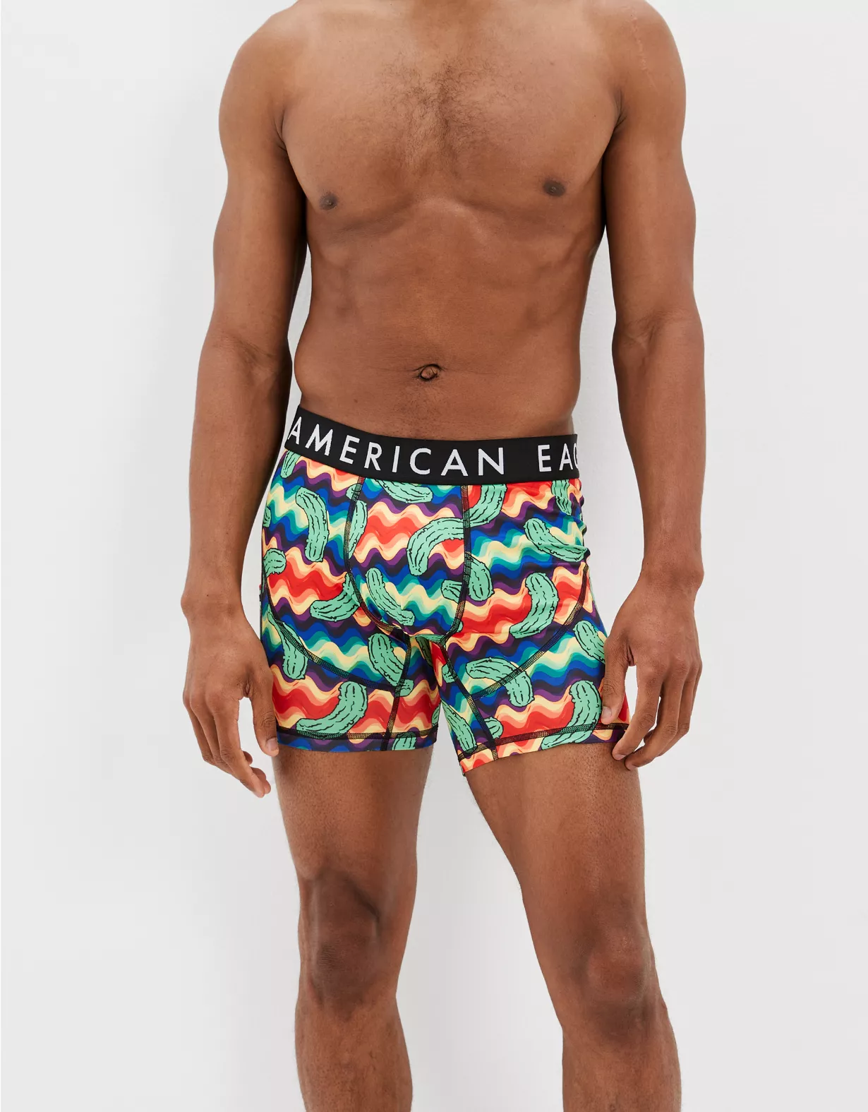 AEO Pickle 6" Flex Boxer Brief With Ball Pit Pouch