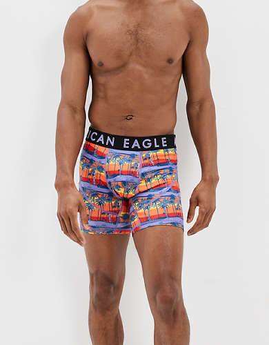 AEO Sunset 6" Flex Boxer Brief With Ball Pit Pouch