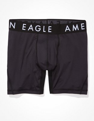 American Eagle Men Eagle 6 Flex Boxer Brief XXL Onyx Black price