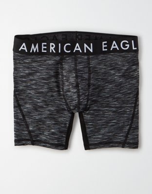 American Eagle Men's Space Dye Mesh 4.5 Flex Boxer Brief XL Bold Black  price in UAE,  UAE