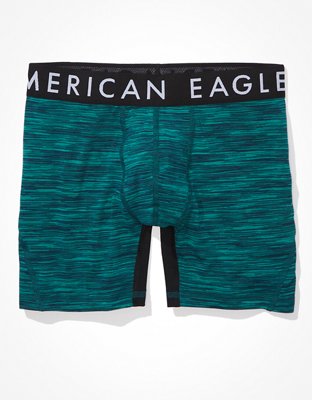 AEO Men's Space Dye 6" Flex Boxer Brief