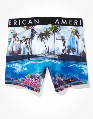 AEO Coral 6" Flex Boxer Brief