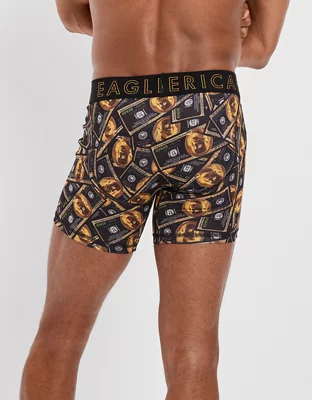 AEO Gold Money 6" Flex Boxer Brief