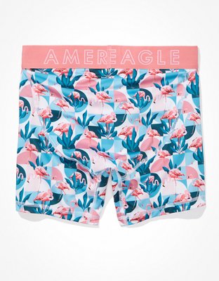 Трусы-боксеры AEO Flamingos Flex для мужчин — American Eagle — фото 4