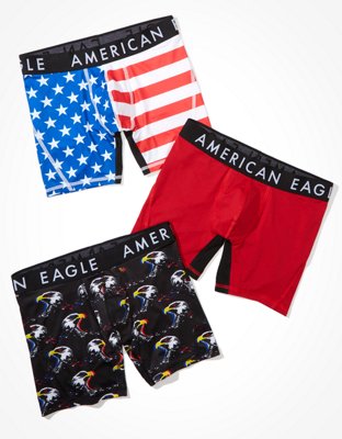 New American Eagle AEO Men’s Flex 6 Boxer Briefs (3 Pack) Size XXL