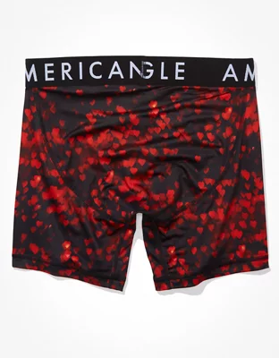 AEO Heart Confetti 6" Flex Boxer Brief