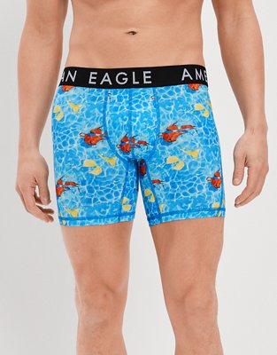 Buy American Eagle Men Green X-Mas Cookies 6 Inches Flex Boxer