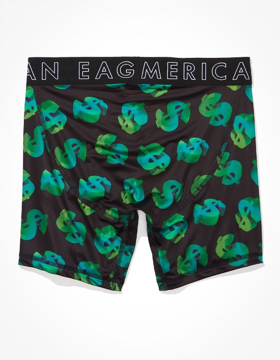 AEO Dollar Signs 6" Flex Boxer Brief