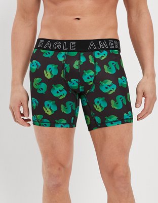 AEO Brief bóxer Flex de 6" con signo de dólares