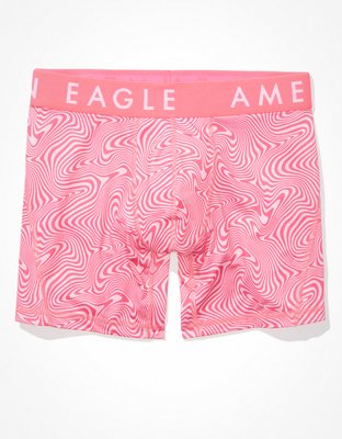 Трусы-боксеры AEO Pink Flex для мужчин — American Eagle — фото 3