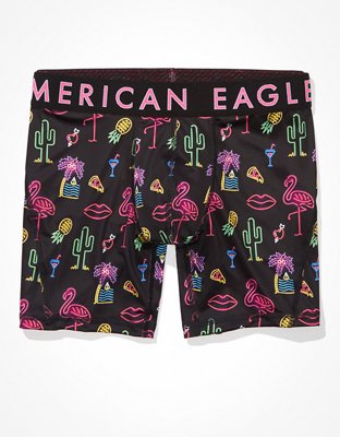 AEO Summer Neon 6" Flex Boxer Brief