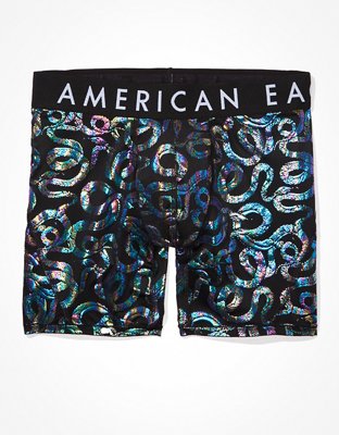 Трусы-боксеры AEO Silver Flex для мужчин — American Eagle — фото 3