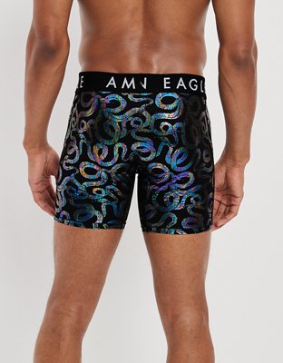 AEO Silver Snakes 6" Flex Boxer Brief