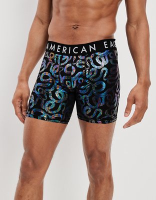 AEO Silver Snakes 6" Flex Boxer Brief