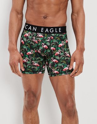 CLASSIC BOXER BRIEF: TROPICAL FLORAL BLACK