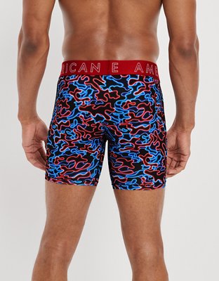 AEO Neon Camo 6" Flex Boxer Brief