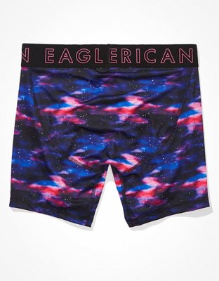 AEO Purple Galaxy 6" Flex Boxer Brief