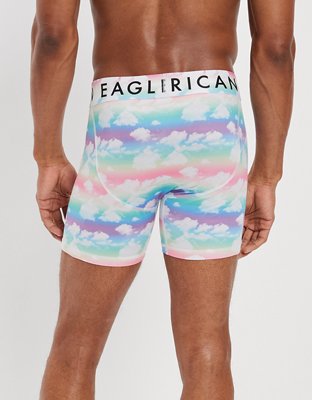 AEO Pride Clouds 6" Flex Boxer Brief