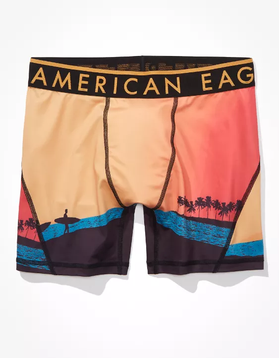 AE x Outer Banks Sunset 6" Flex Boxer Brief