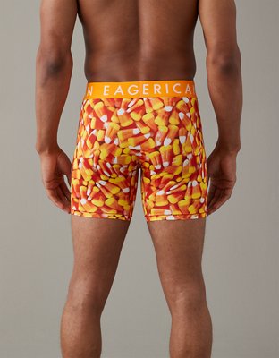 AEO Candy Corn 6" Flex Boxer Brief