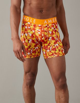 AEO Candy Corn 6" Flex Boxer Brief
