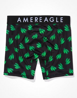 AEO Neon Cacti 6" Flex Boxer Brief