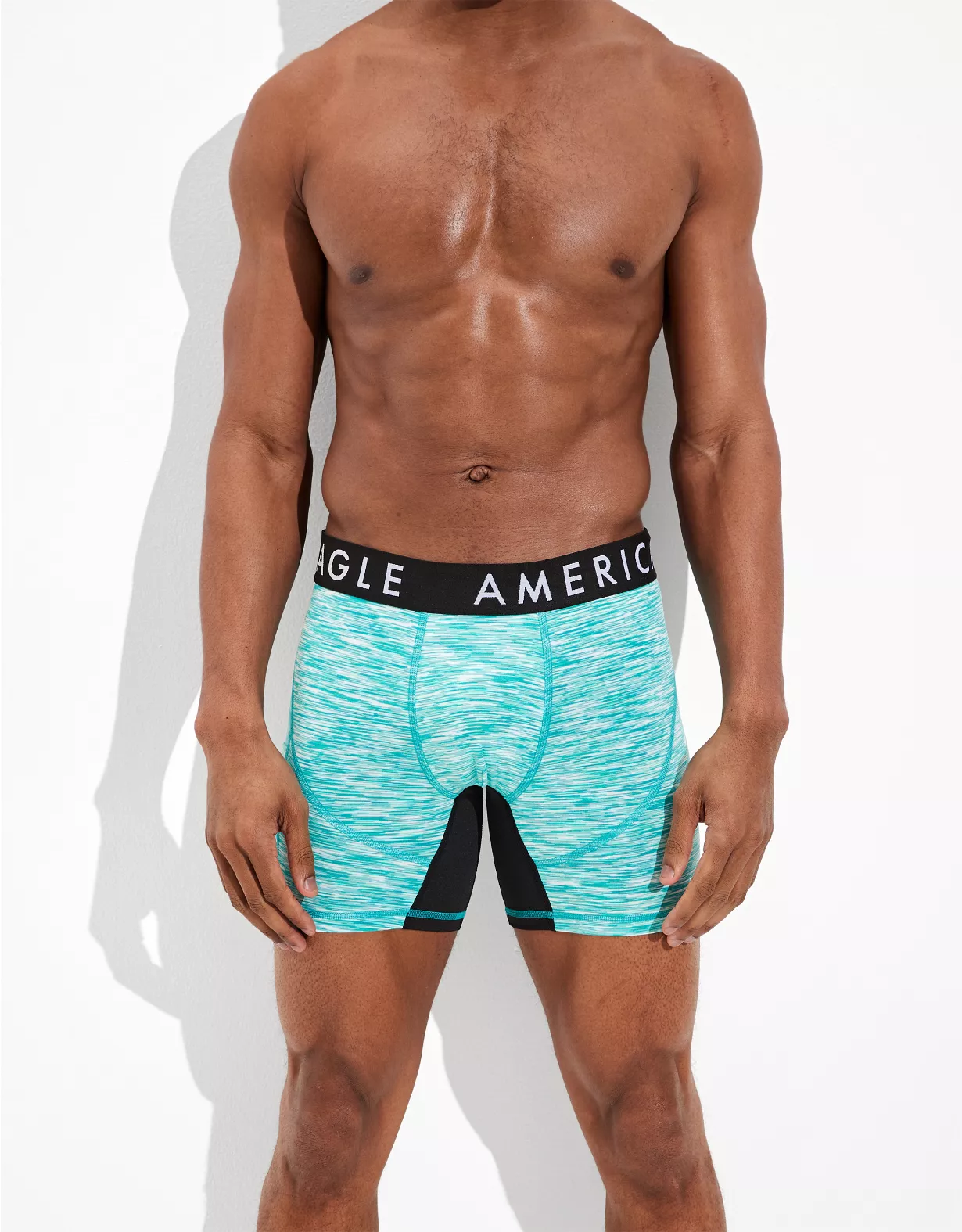 AEO Perforated 6" Flex Boxer Brief With Ball Pit Pouch
