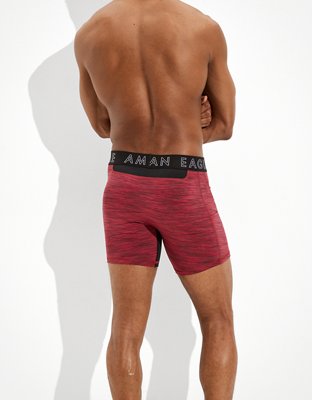 AEO Perforated 6" Flex Boxer Brief With Ball Pit Pouch