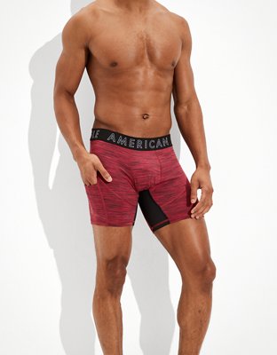 AEO Perforated 6" Flex Boxer Brief With Ball Pit Pouch