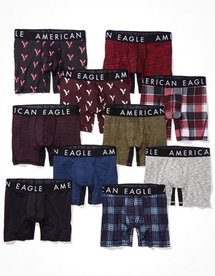 AEO 6" Flex Boxer Brief 10-Pack