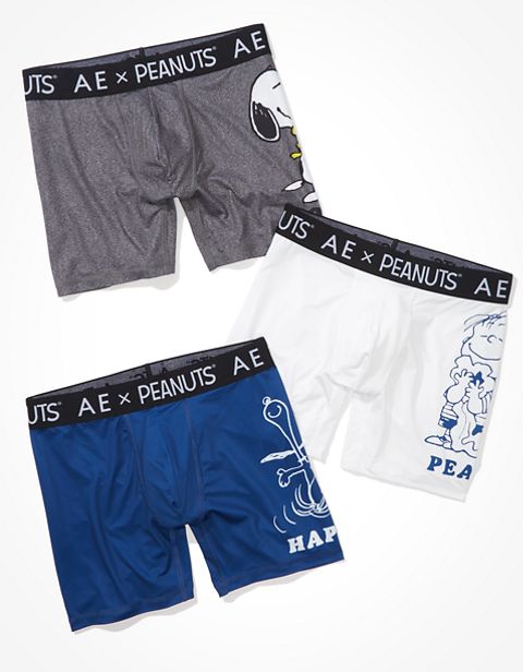 Трусы-боксеры AE Flex для мужчин, 3 шт. — American Eagle