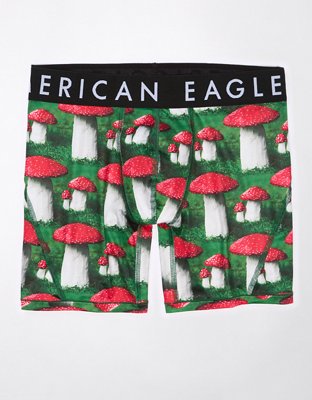 Трусы-боксеры AEO Mushrooms Flex для мужчин — American Eagle — фото 3
